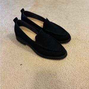 Rothy's Black Lug Loafers Size 8